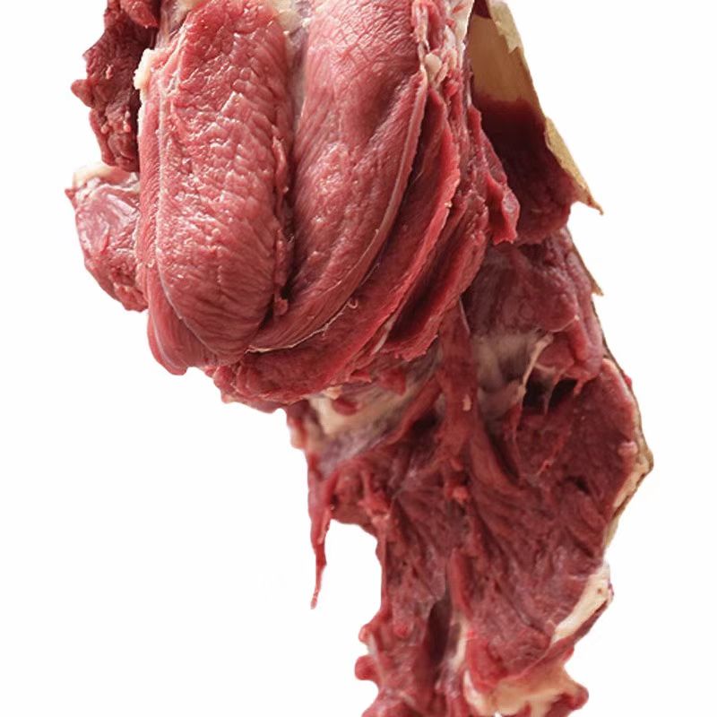 纯肉（精肉）无骨 新鲜带皮火燎毛 以直播间实物为准 冷冻发货 中通