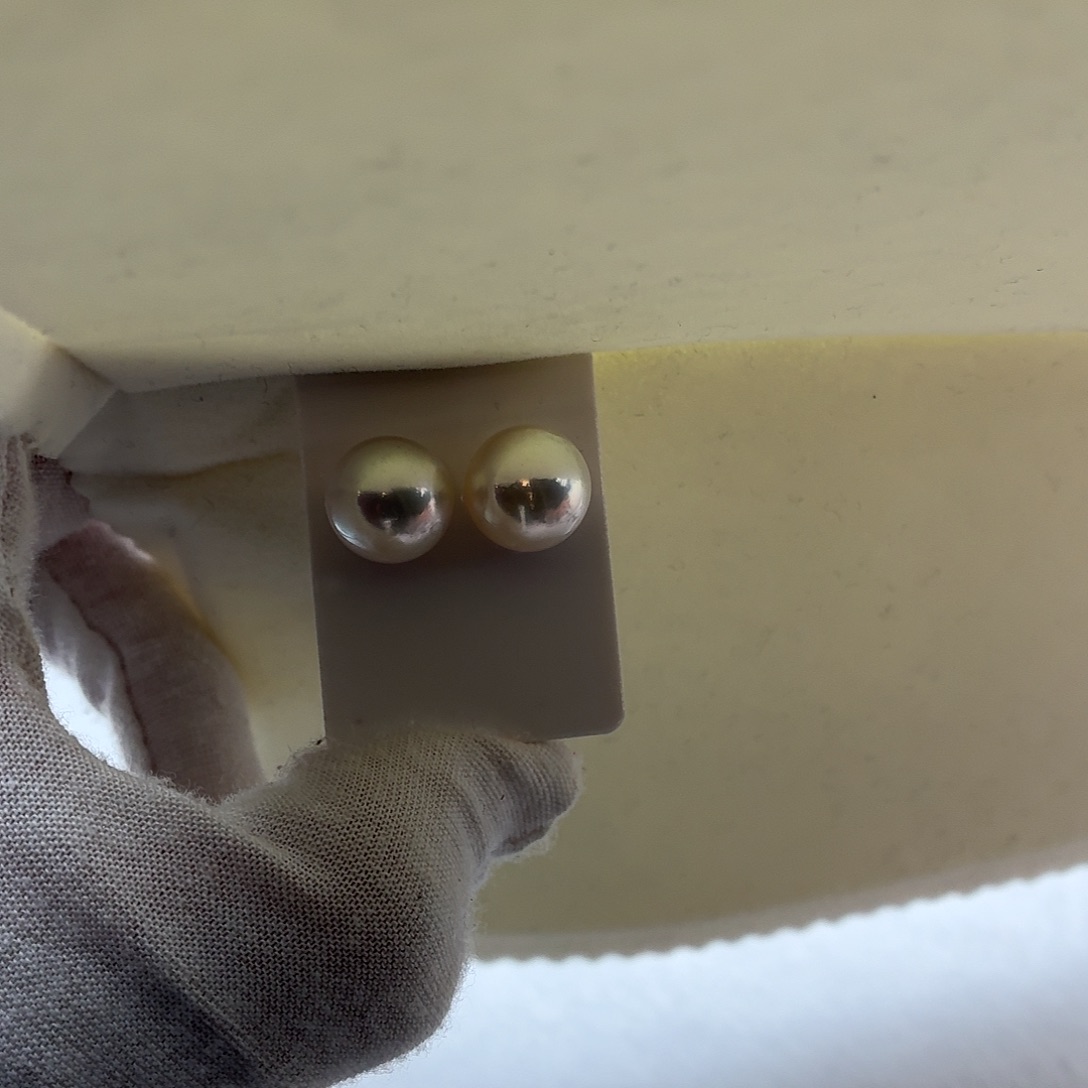 耳饰海水珍珠未镶嵌定制12-13