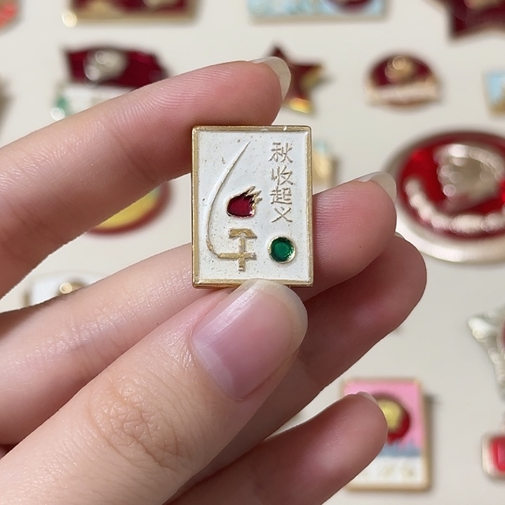 红色收藏直播像章