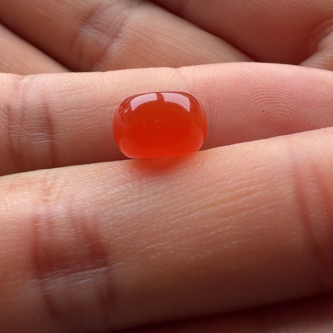 南红玛瑙隔珠9.5x6.3未镶嵌