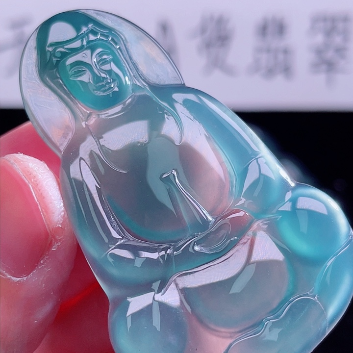 翡翠未镶嵌颈饰9999999999