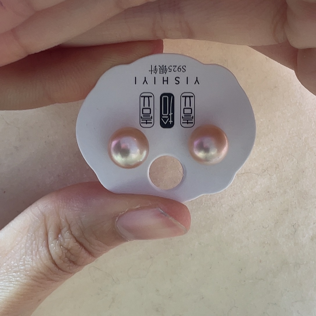 淡水珍珠耳饰未镶嵌