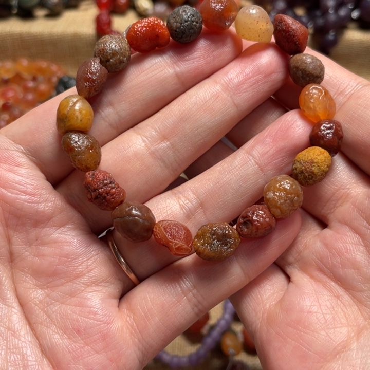 玛瑙/玉髓合金手链