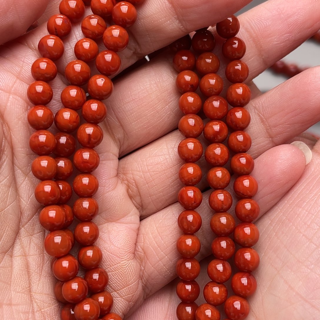 南红玛瑙手链未镶嵌