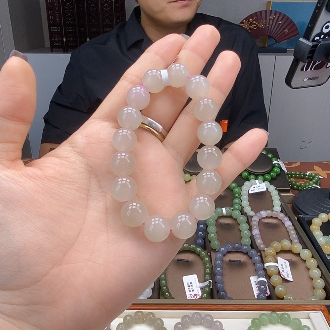未镶嵌手串和田玉12mm
