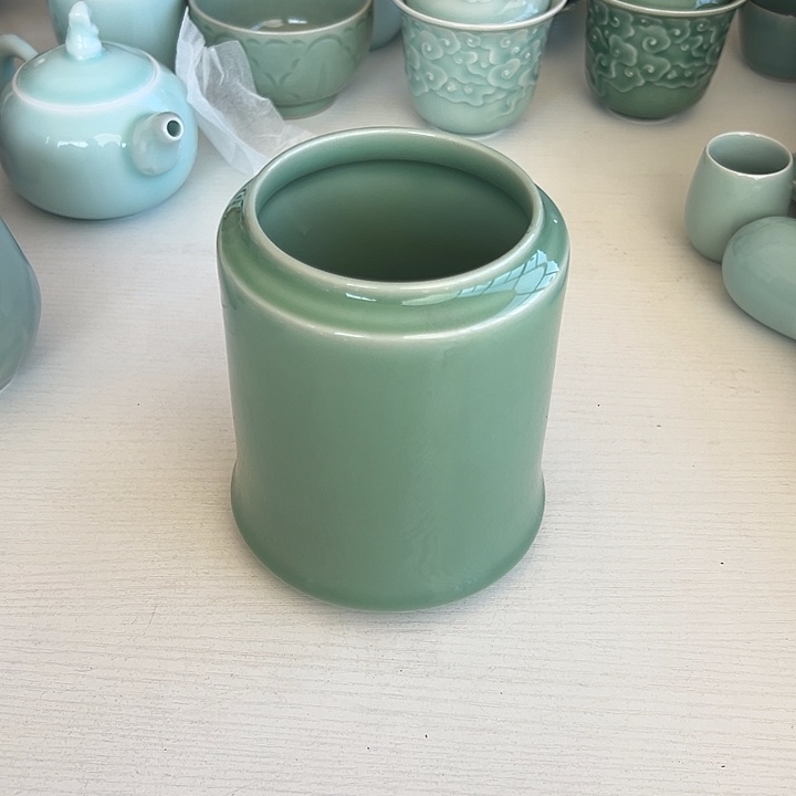 小米茶器龙泉青瓷