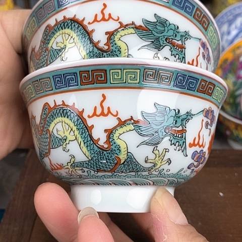 景德镇陶瓷藏式茶碗