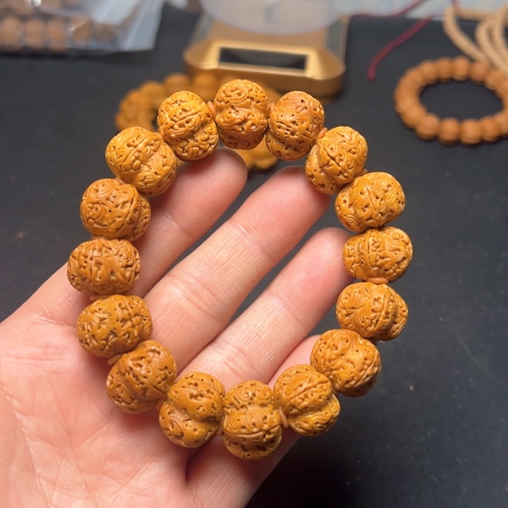 金刚菩提手串19➕祥云龙珠