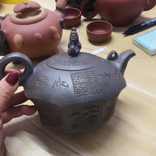 全手工制作宜兴紫砂壶