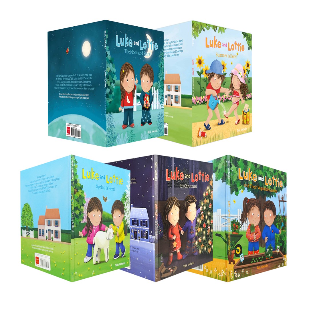 【Clavis】Luke&Lotie系列 原版精装英文绘本美国畅销儿童故事