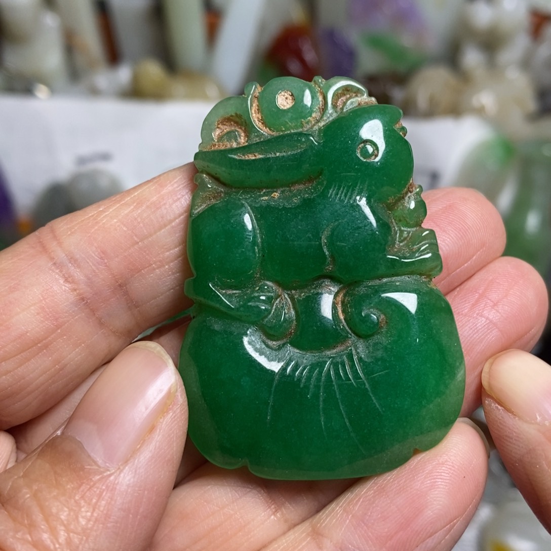 和田玉（糖玉）未镶嵌颈饰