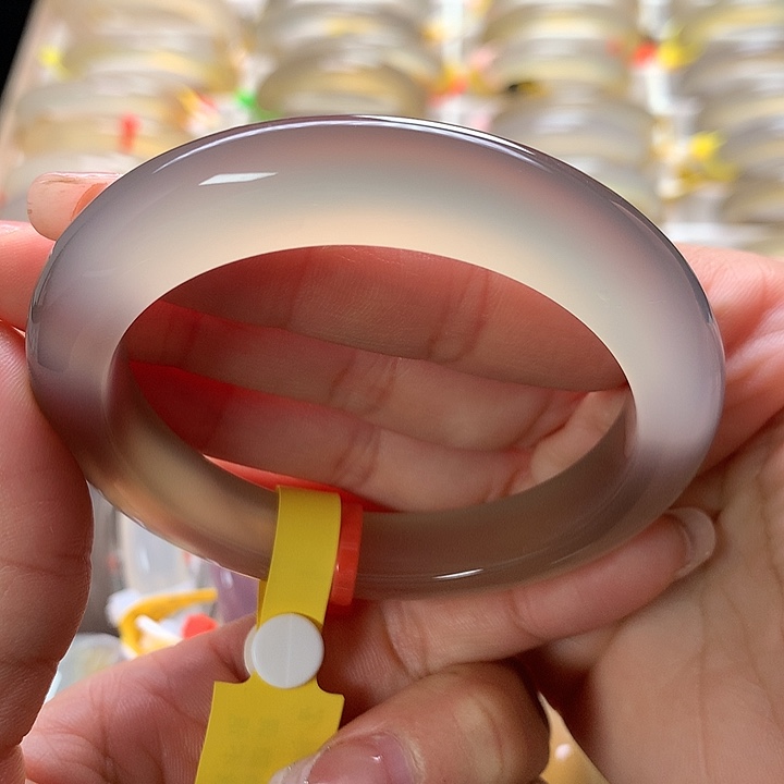 玛瑙/玉髓未镶嵌手镯5556玻璃毕业