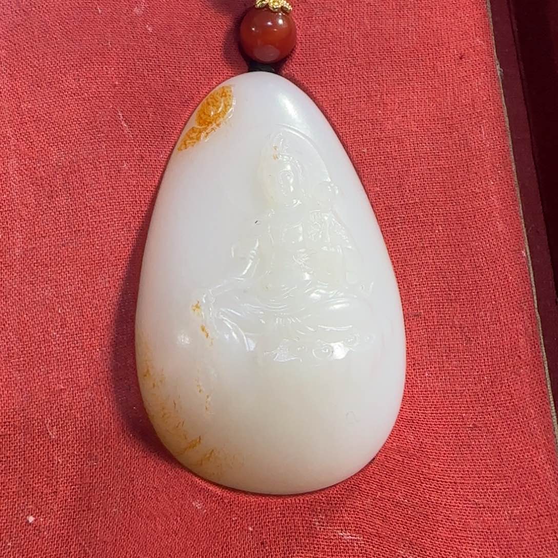 和田玉挂件未镶嵌