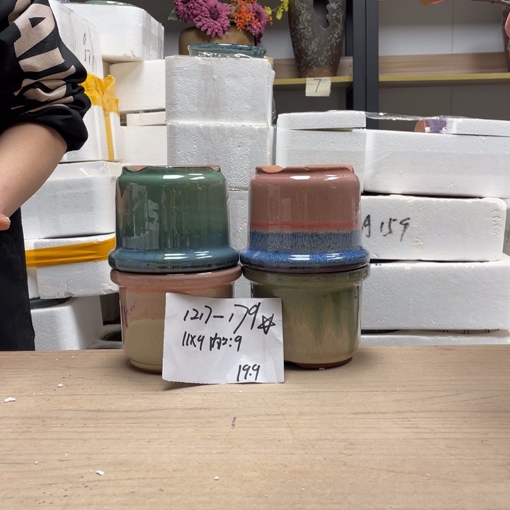 粗陶多肉花盆微瑕179