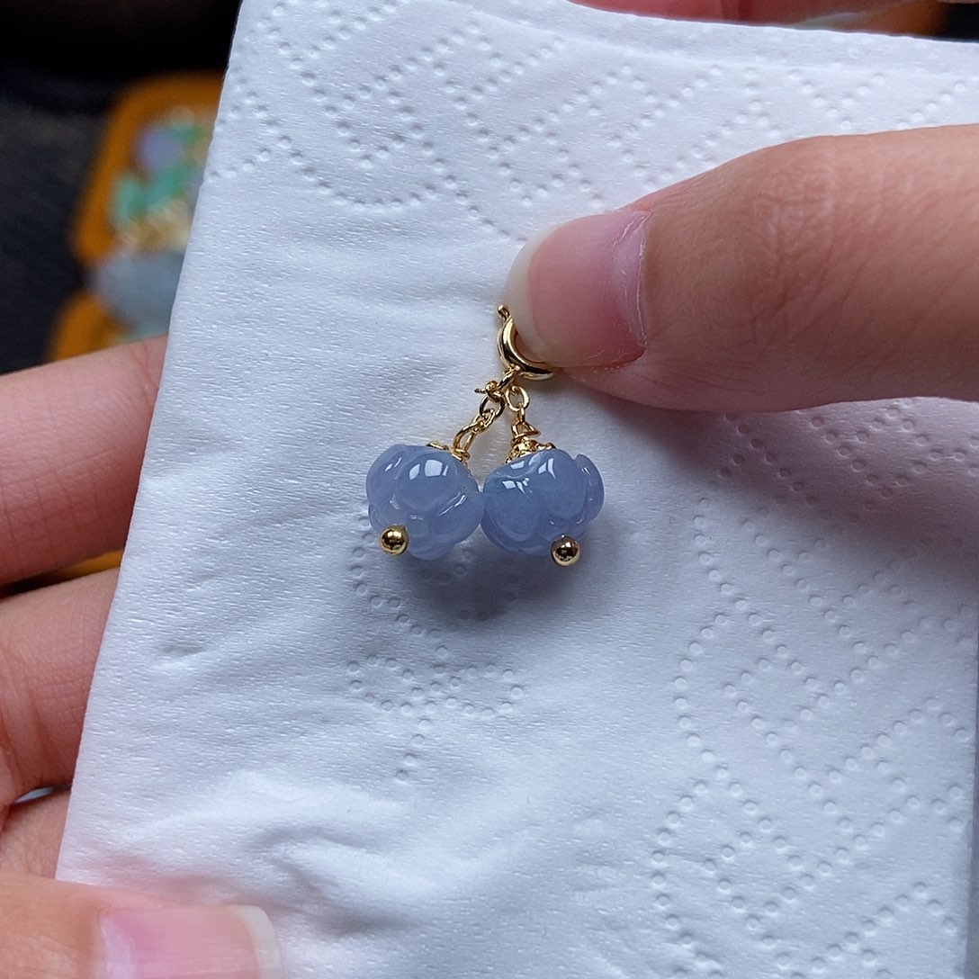 未镶嵌挂件翡翠闪