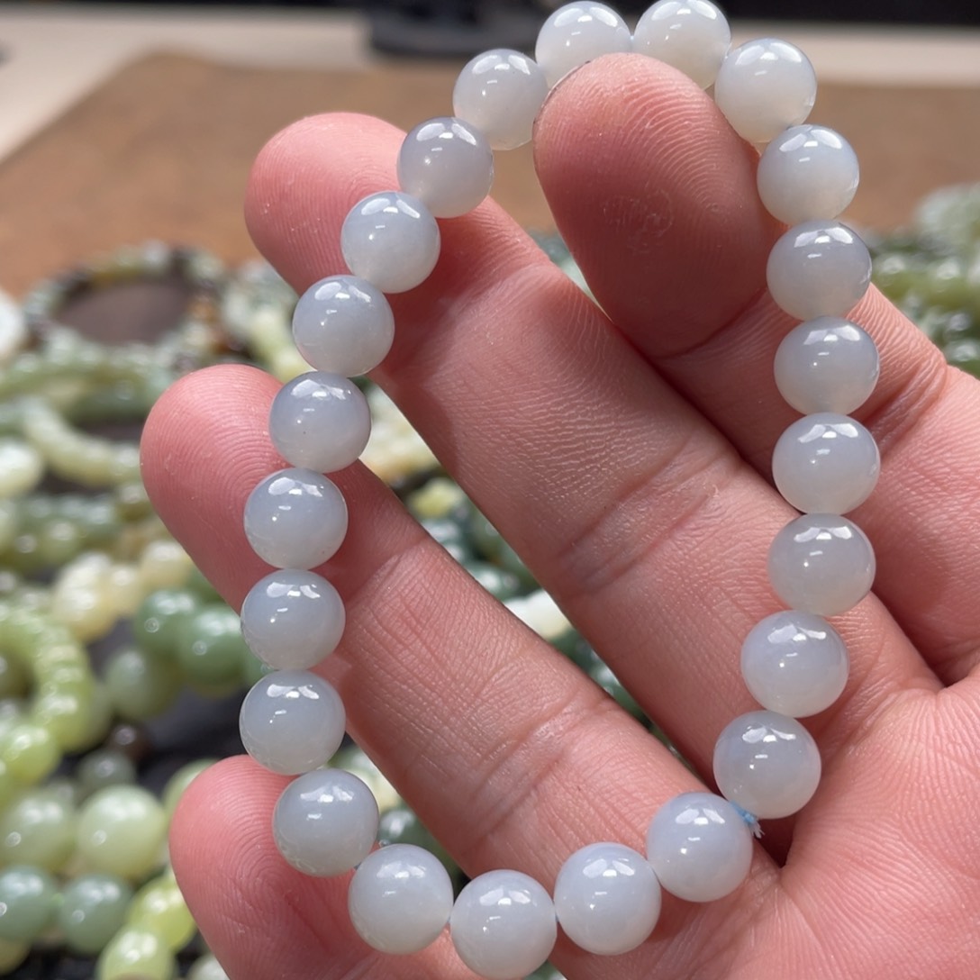 和田玉手链未镶嵌