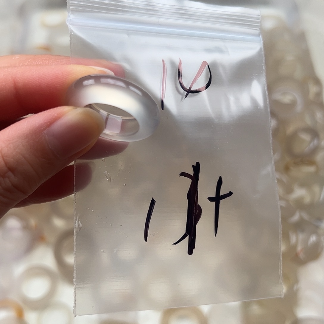 玛瑙/玉髓未镶嵌戒指