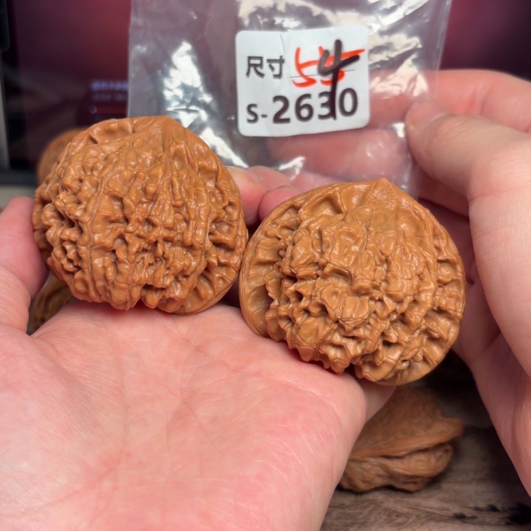 把件文玩核桃54官帽2630号