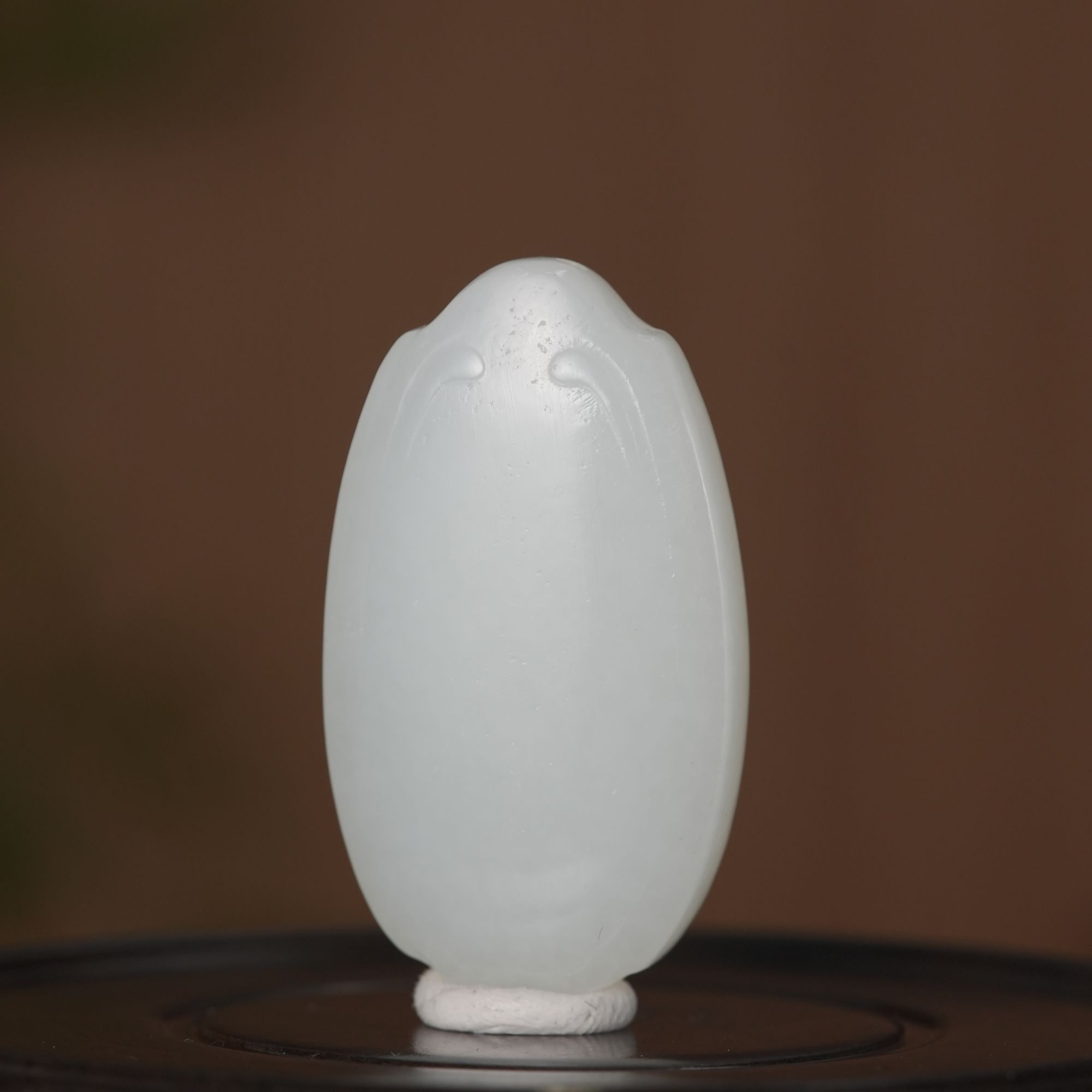 023882当代 和田白玉挂坠