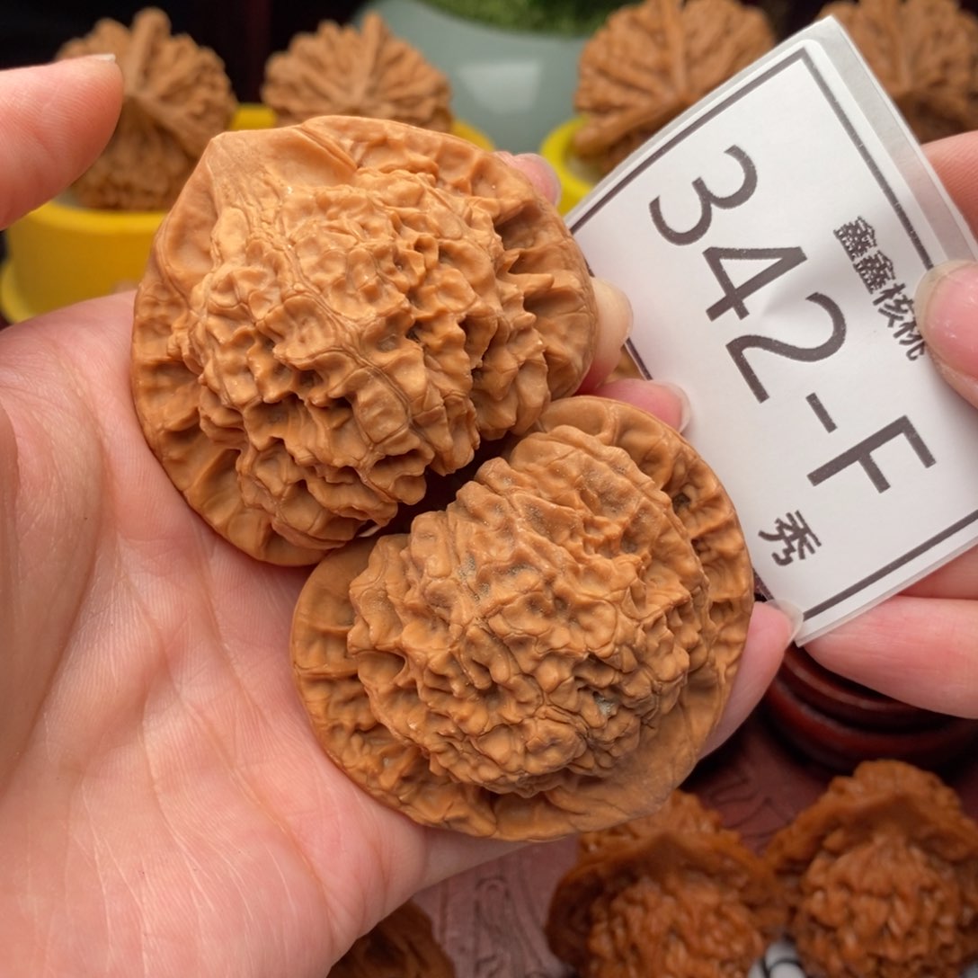 文玩核桃把件官帽53