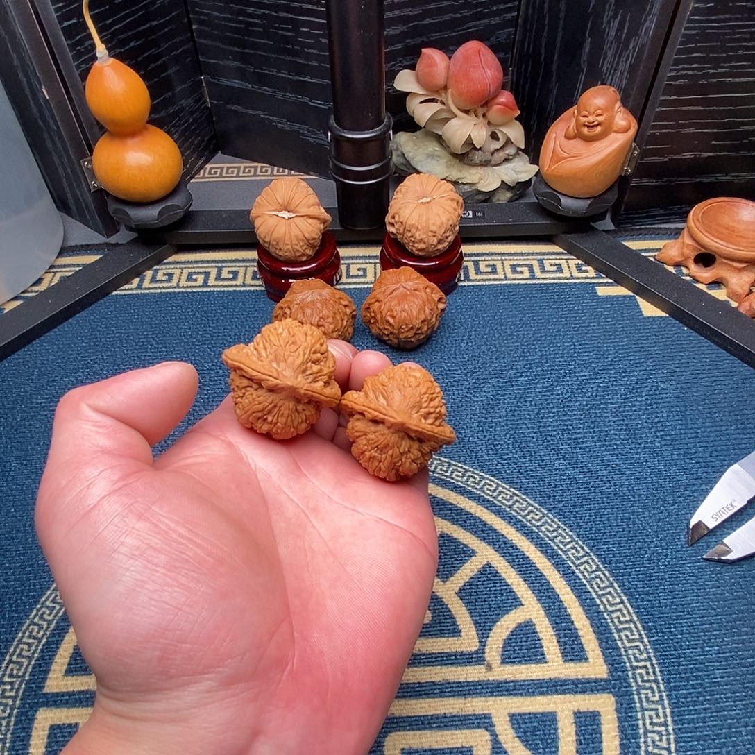 吊坠文玩核桃蚂蚁沟39尺