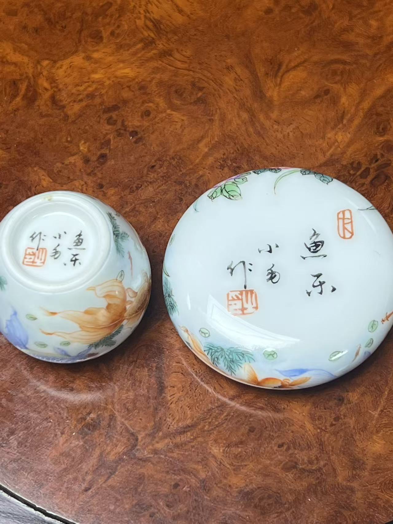 魏小毛金鱼鸟食罐