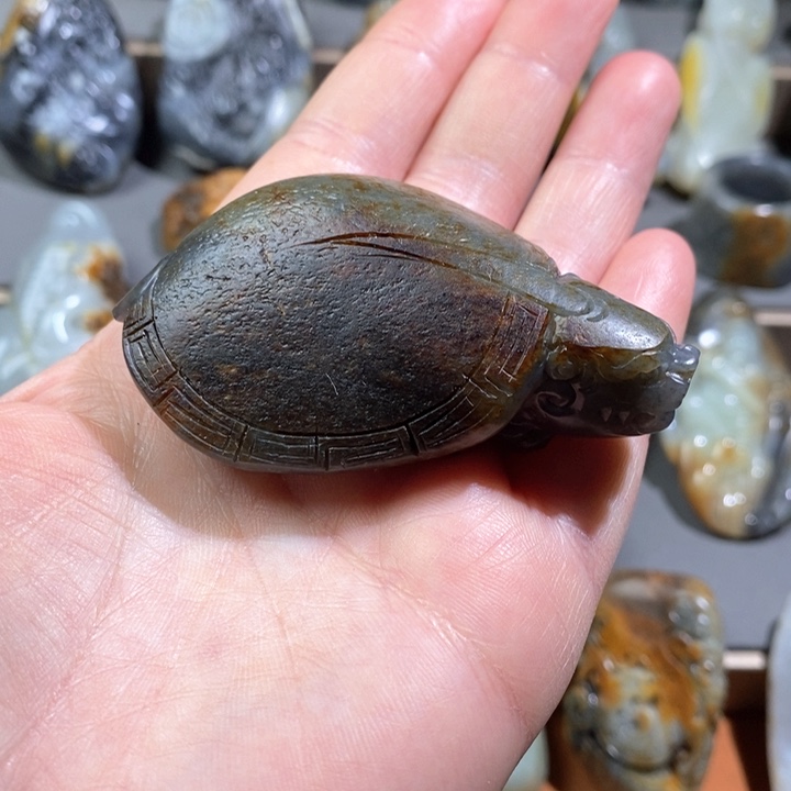 和田玉把件未镶嵌