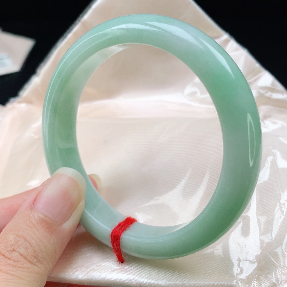 未镶嵌手镯翡翠55+圈2847