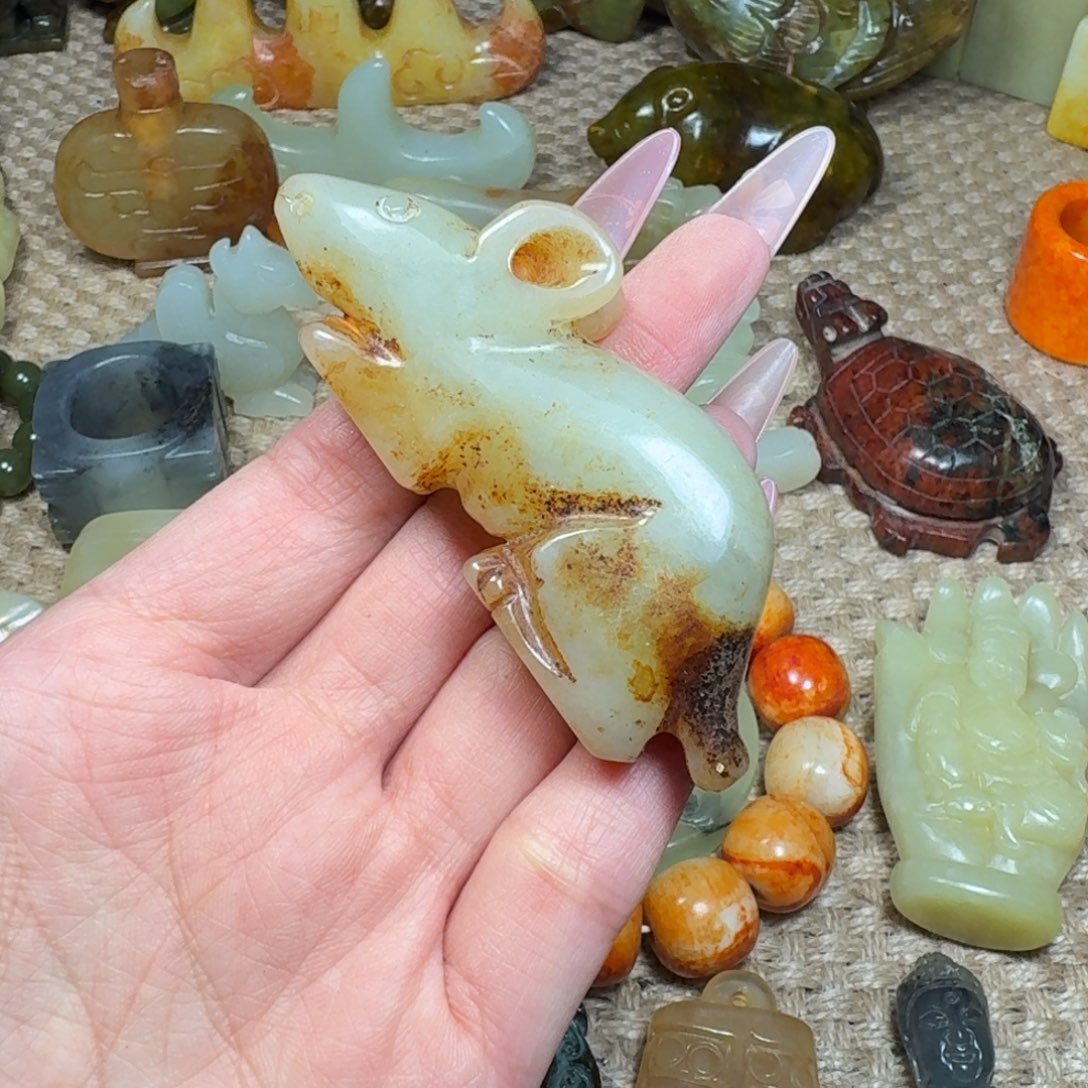 吊坠白玉菩提挂件