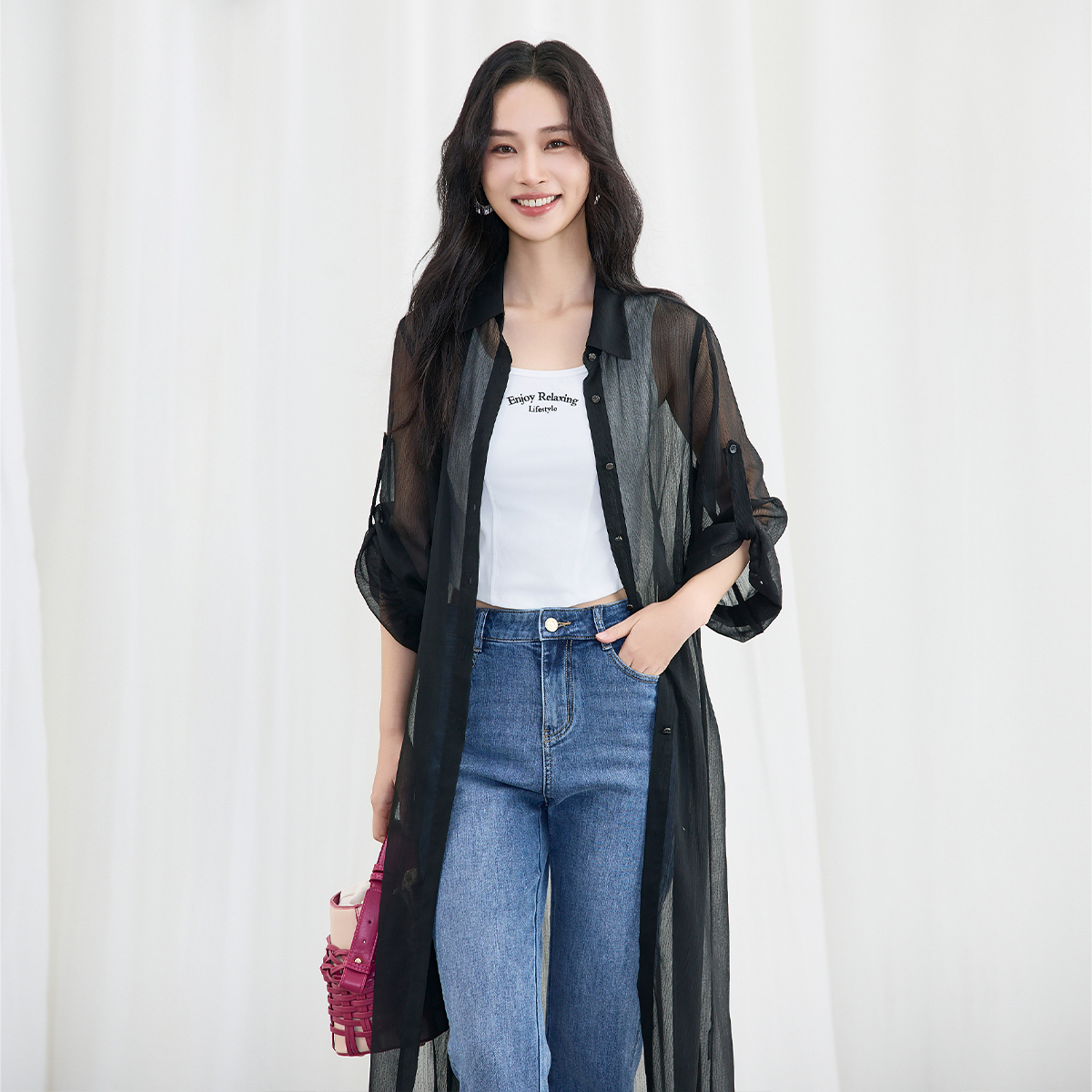 【柠檬专属】佳人苑上衣女夏季新款J423012