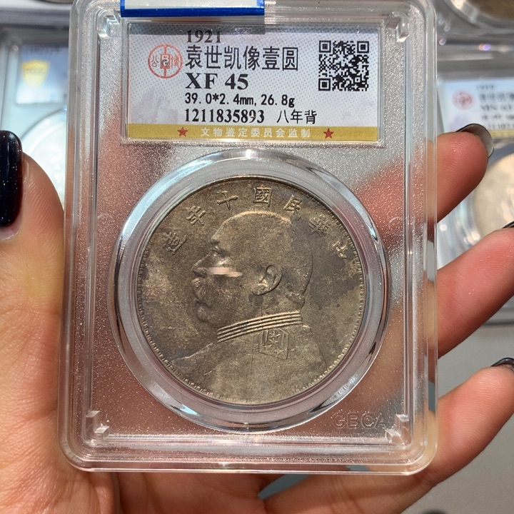 银公博45/5893  袁像十年大头