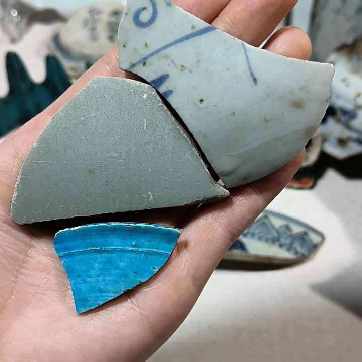 摆件瓷片瓷片瓷片瓷片