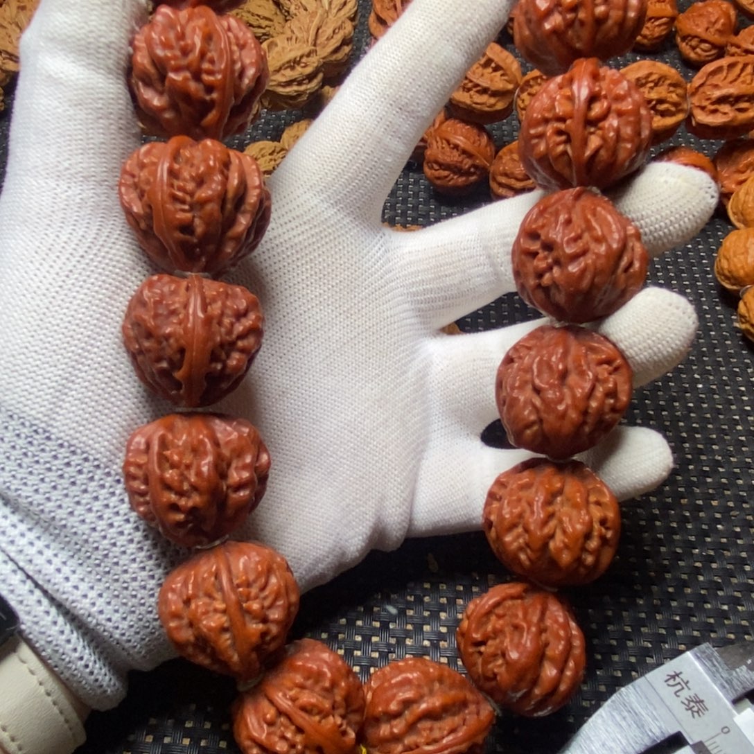 手串文玩核桃粗筋爱心