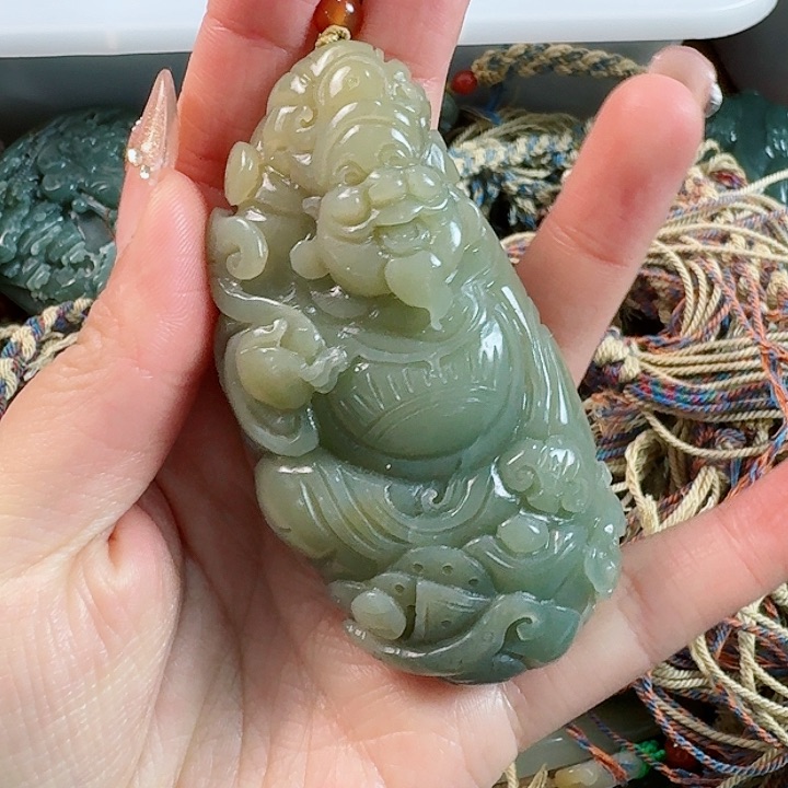 和田玉挂件未镶嵌