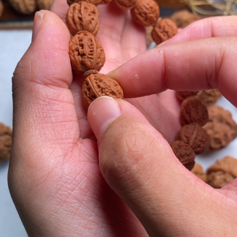 【闪购商品】文玩核桃吊坠14蚂蚁纹