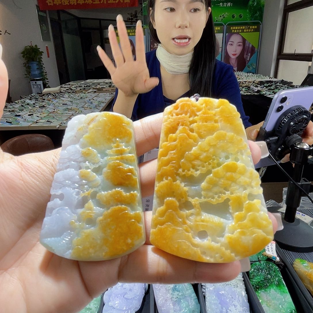 颈饰未镶嵌翡翠多样性随机发货