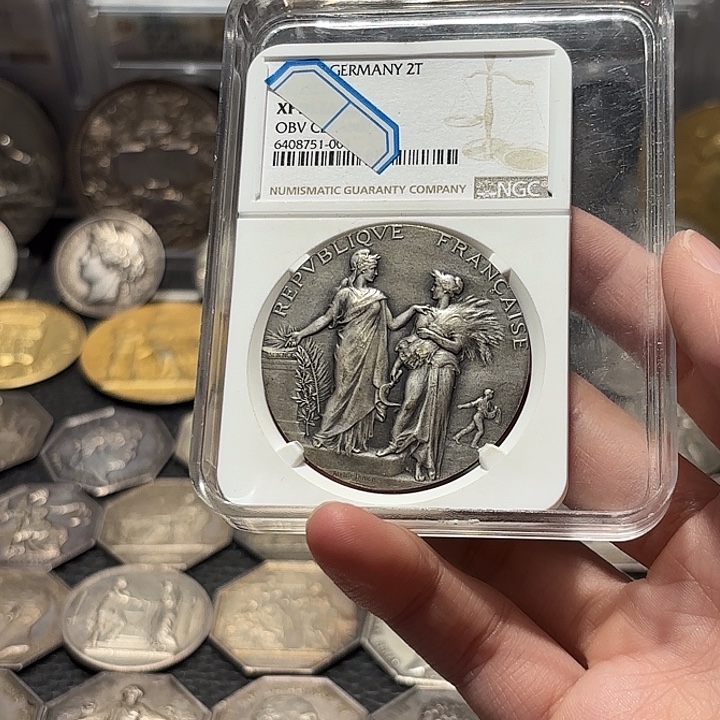 宁***水银Ag800法国农业协会银