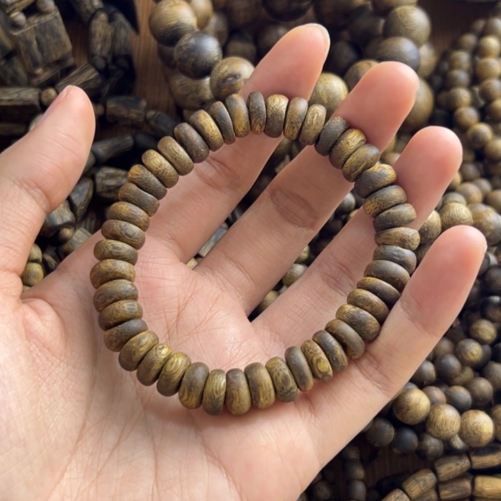 沉香沉香碎屑1.0算盘珠12克