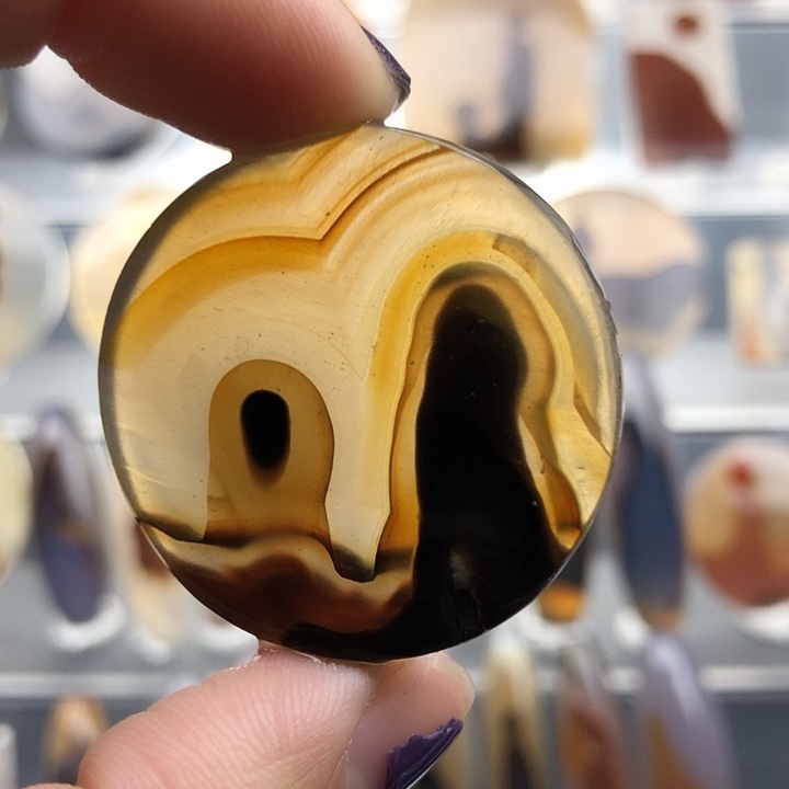 玛瑙/玉髓未镶嵌颈饰75