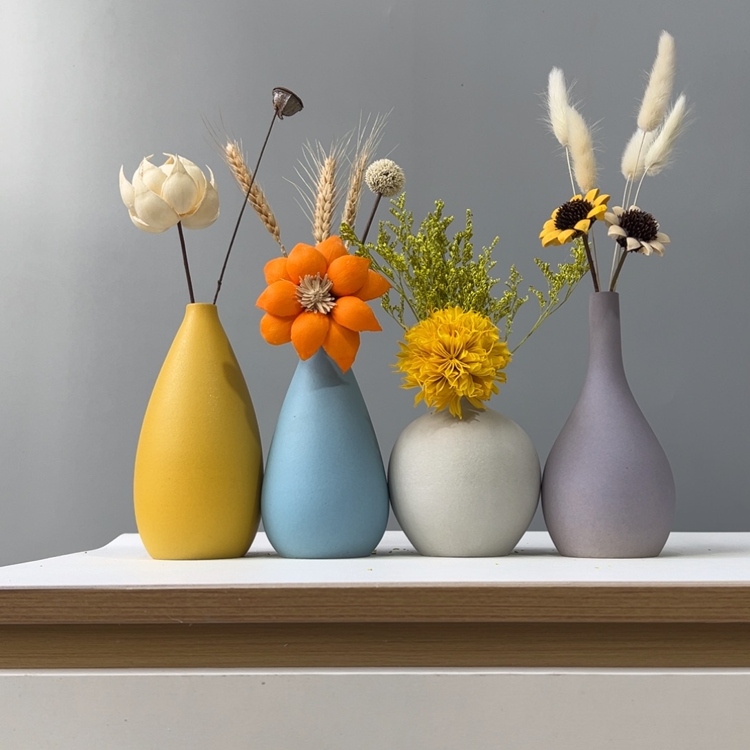 瓶花瓶带花高度20-30厘米左右