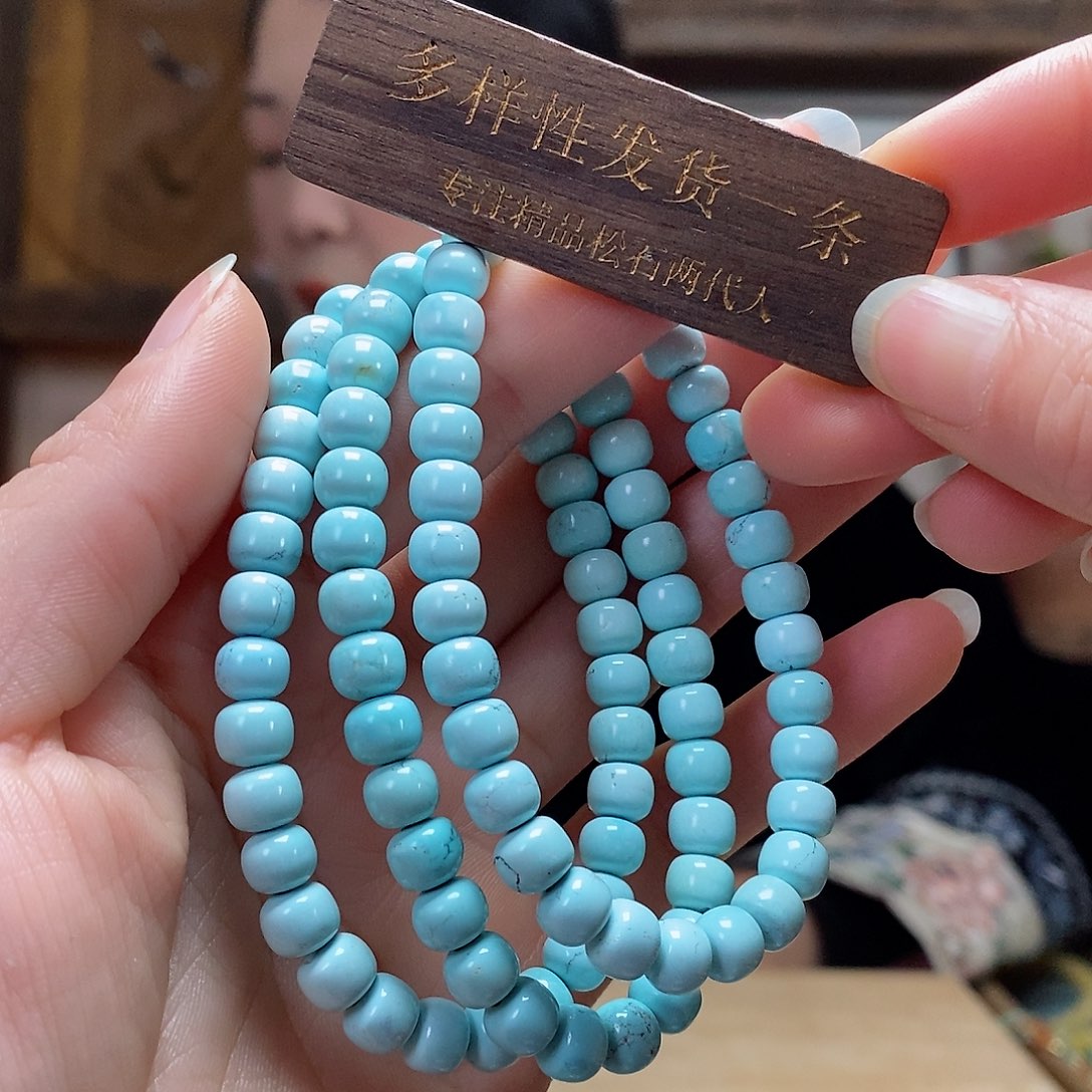 绿松石珠宝奇石未镶嵌