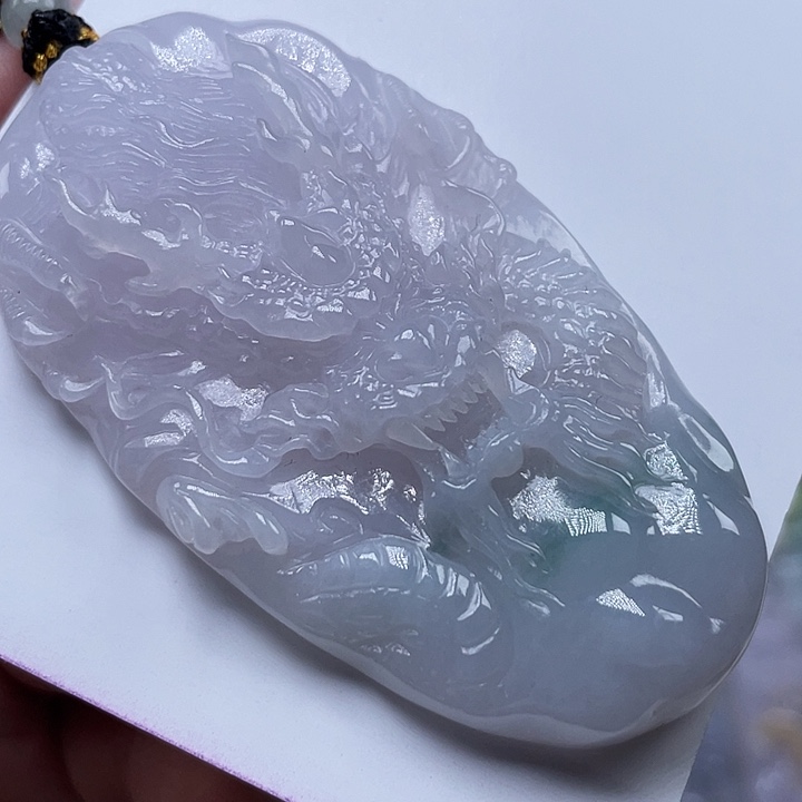 翡翠未镶嵌颈饰天然