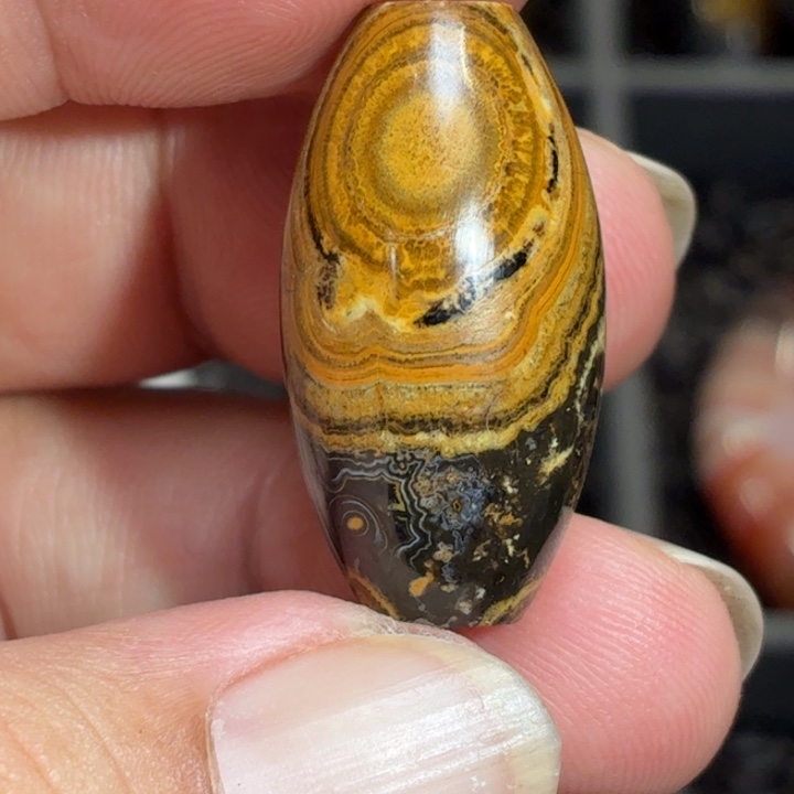 玛瑙/玉髓散珠_HEIMORI 天然天珠