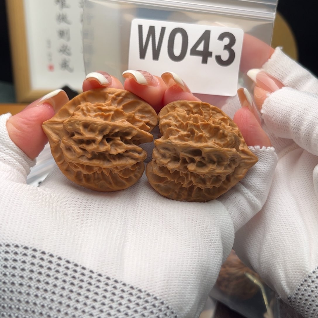 文玩核桃把件39大龙w 043