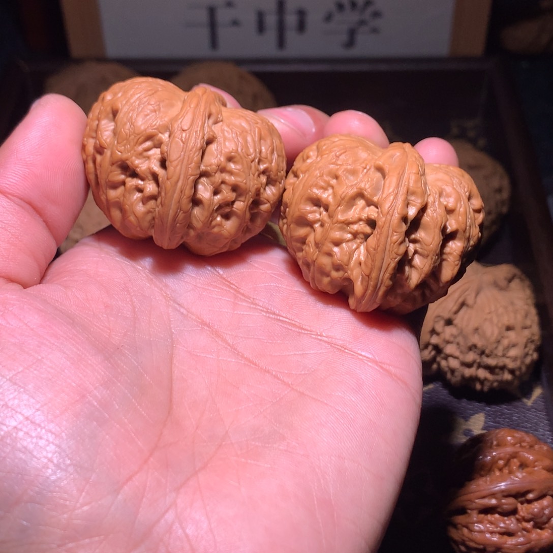 文玩核桃把件43元宝