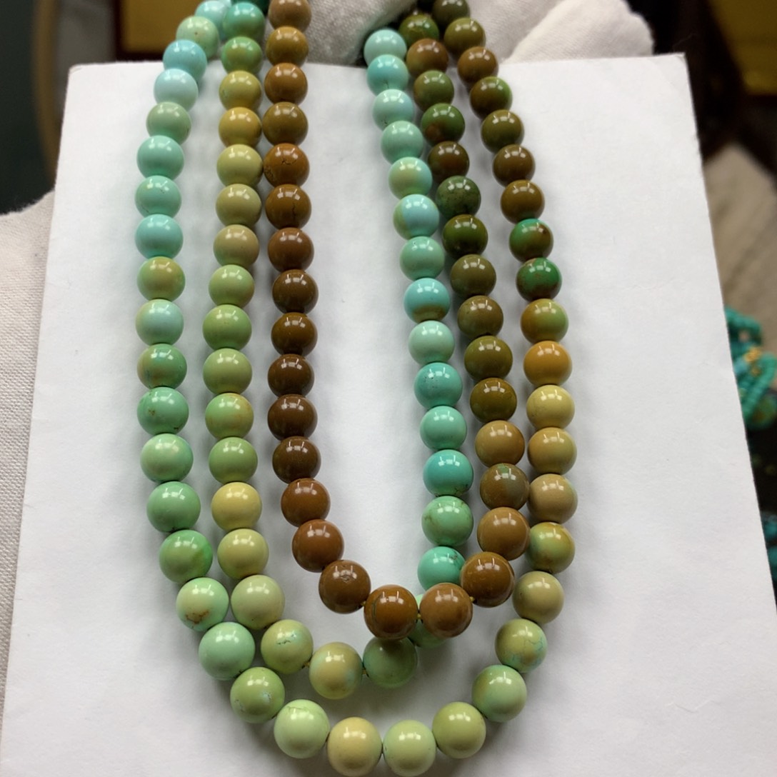 绿松石长链未镶嵌