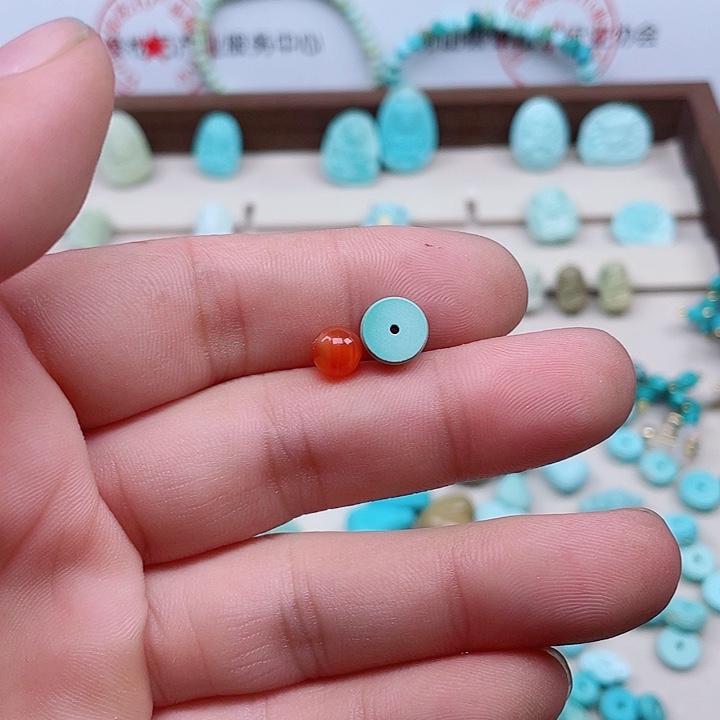 南红玛瑙未镶嵌颈饰南*160