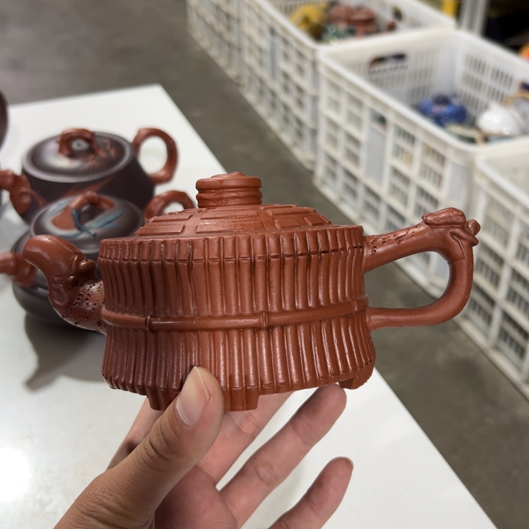 紫砂茶壶老厂紫砂壶一件！