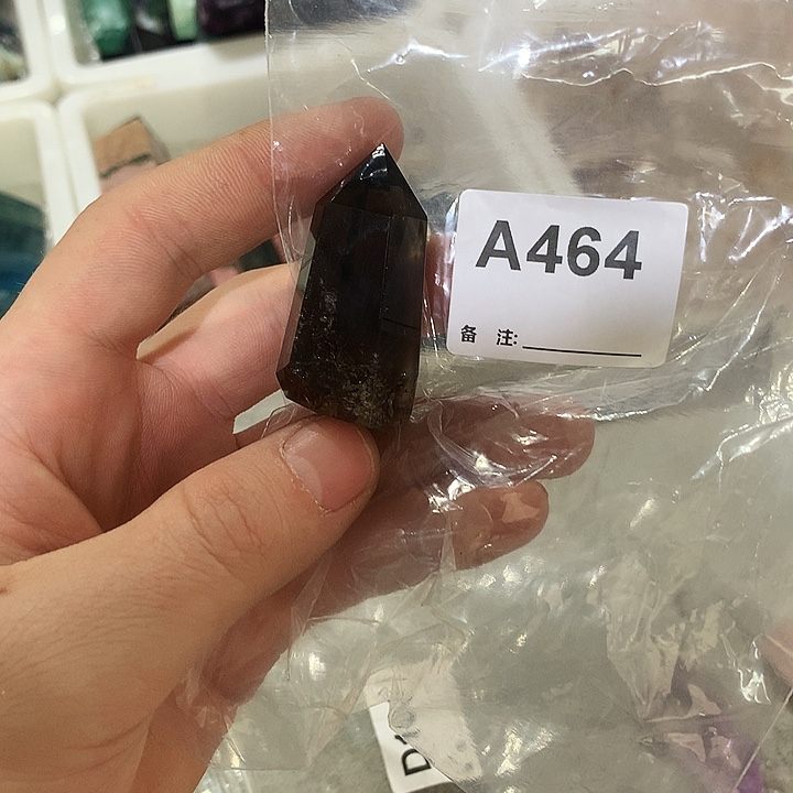 无***青水晶珠宝半成品未镶嵌天然水晶