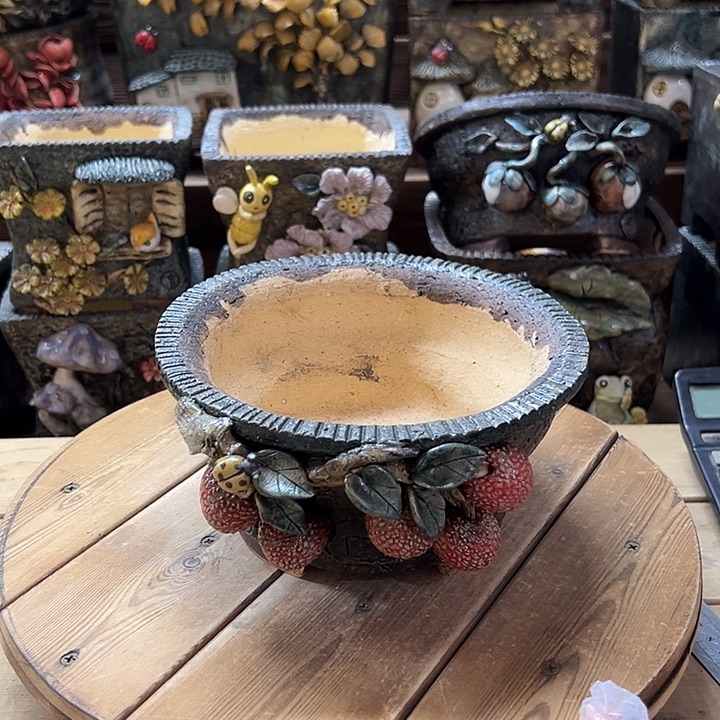 青藤多肉花盆百搭